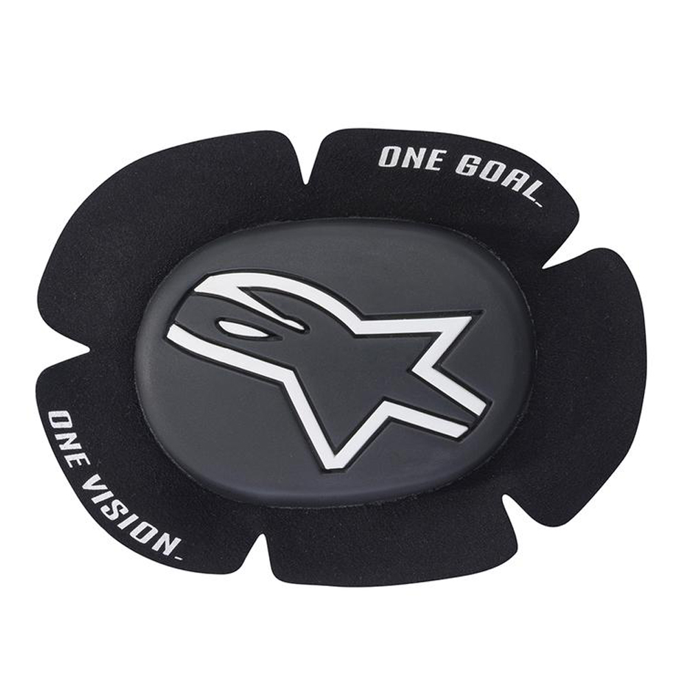 Alpinestars GP Sport Evo Knee Slider BLACK/WHITE